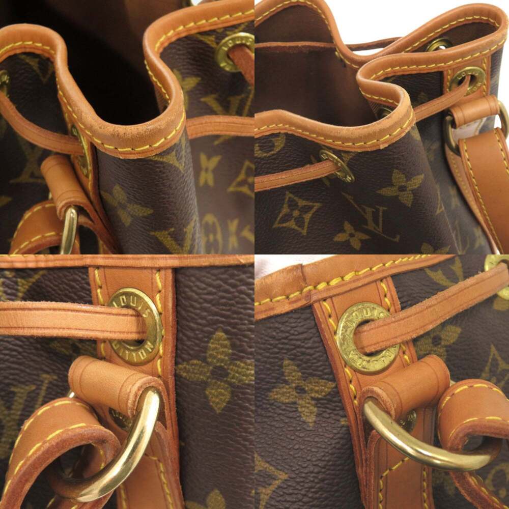 LOUIS VUITTON Brown Monogram Noe Shoulder Bag - Picture 9 of 10